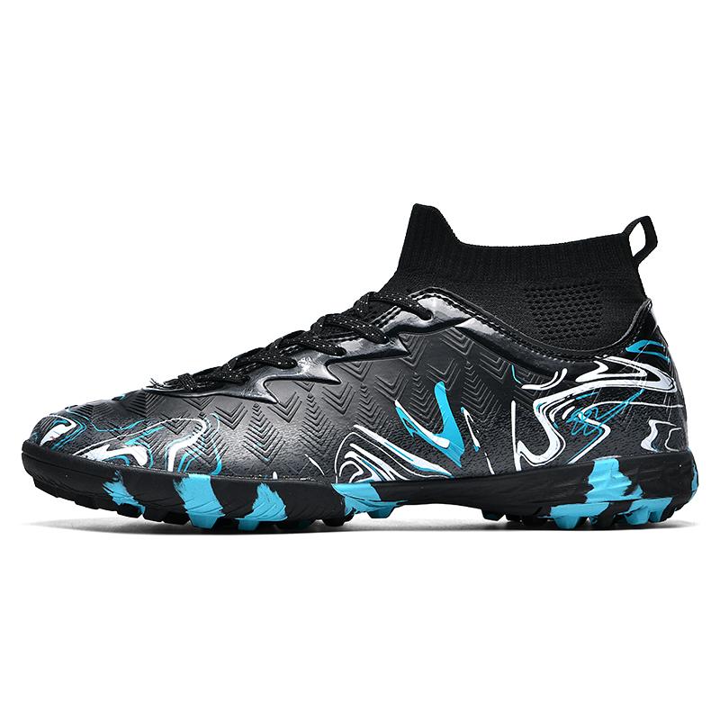 35-45 Unisex Football Boots Rubber Soft Sole Short Nail Artificial Turf Youth Children Football Shoes Boys Soccer Shoes