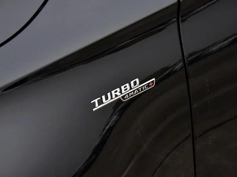 Hot 2025 3D ABS Car Fender Badge For Mercedes BENZ CLA45 GLA45 X156 A45 C117 X247 GLE53 Turbo AMG 4MATIC Emblem Logo Sticker Acc