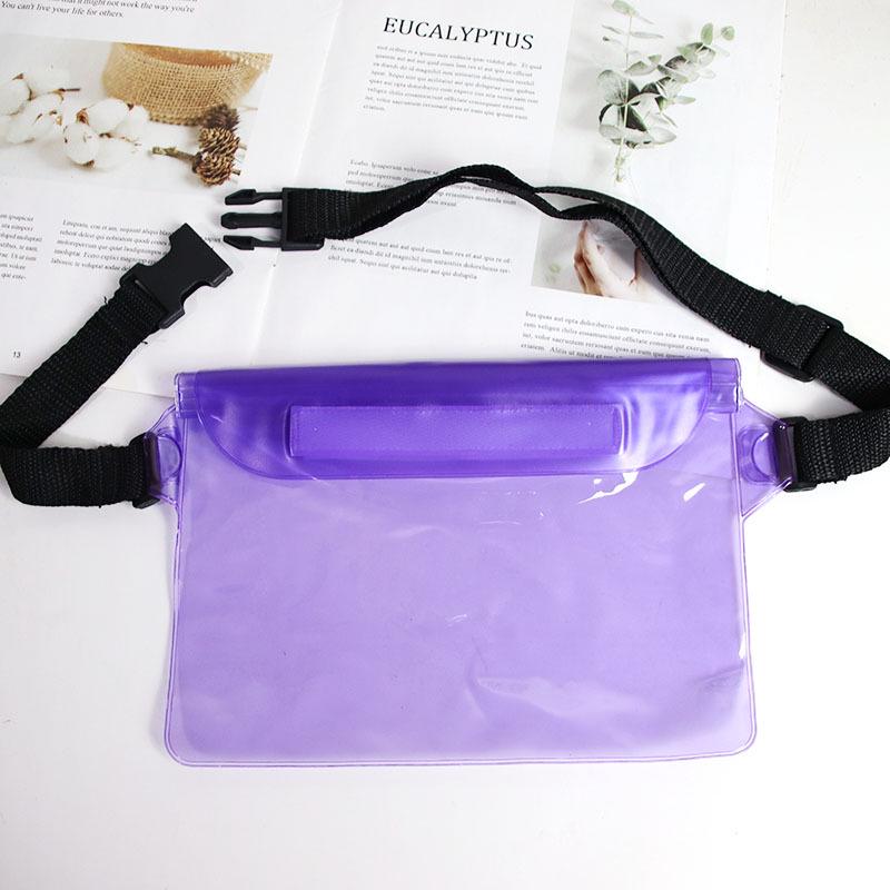 Waterproof Crossbody Phone Bag with Shoulder Strap and Touchscreen Access for Swimming and Rafting