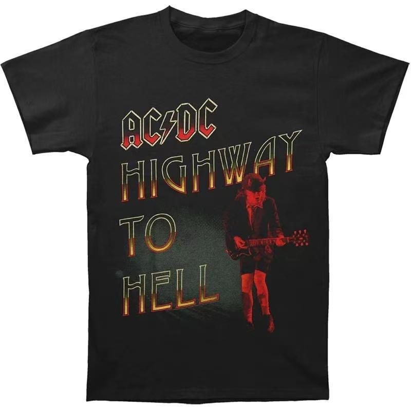 

The loose and casual streetwear for men and women in the ACDC band s printed round-neck hoodie for the 2025 autumn/winter season 3XL
