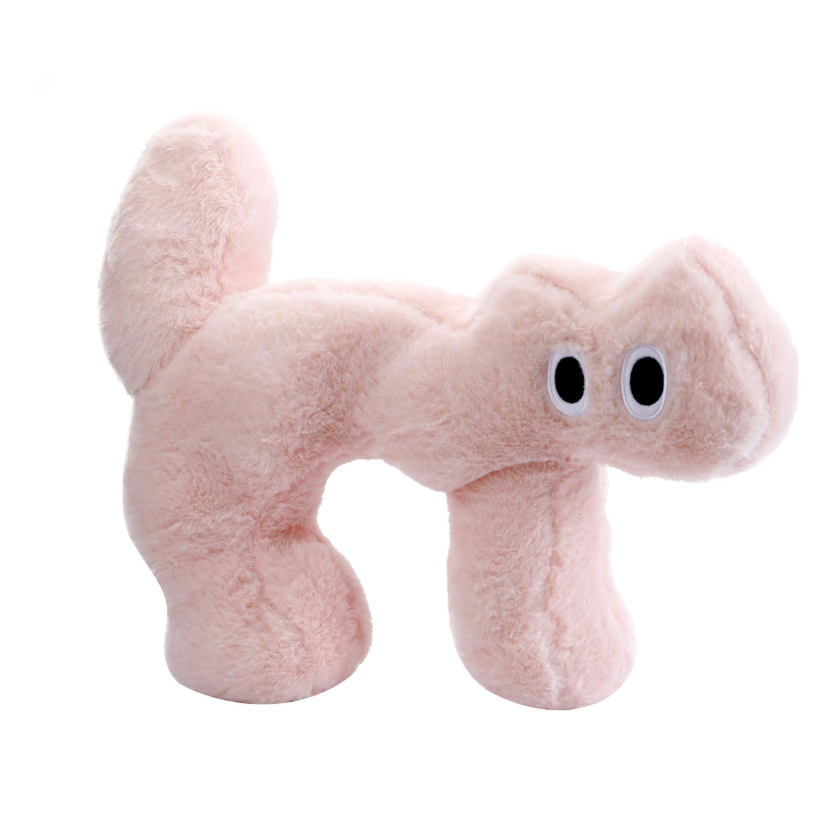 

SESHIS Cat Body Pillow Plush Cushion Neck Pillow Pink Gift, розовый