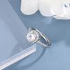 S925 Silver Diamond Ring for Women - Perfect Gift for Proposal, Wedding, Christmas, Valentine's Day