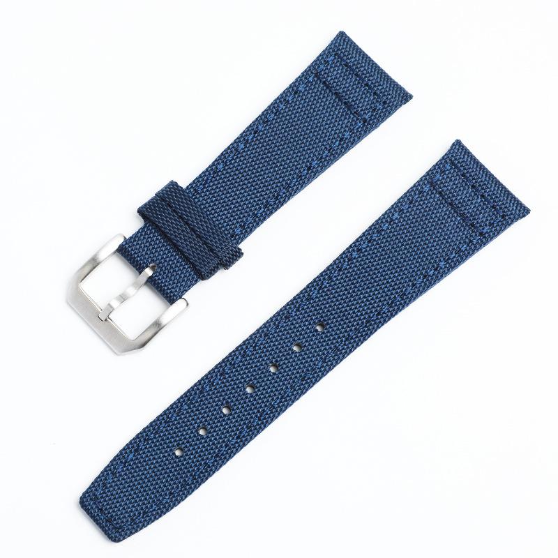 Straight Nylon Leather Canvas 20/21/22 Mm Suitable for Wanguo Watch with IW Little Prince Pilot Series