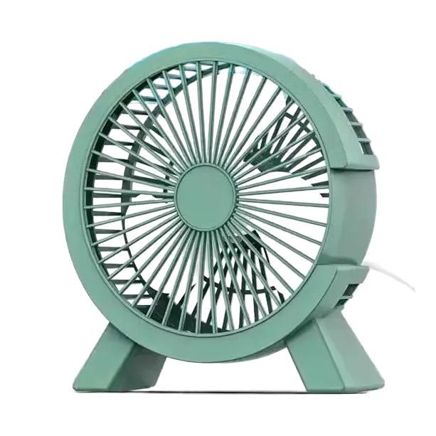 Flash Sale: Portable Mini Desktop Fan - Silent, Powerful Wind for Dorm Use