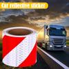 High-Visibility Warning Tape Peel-And-Stick Weather-Resistant Adhesive Reflective Film Traffic Reflective Signs for Road Safety