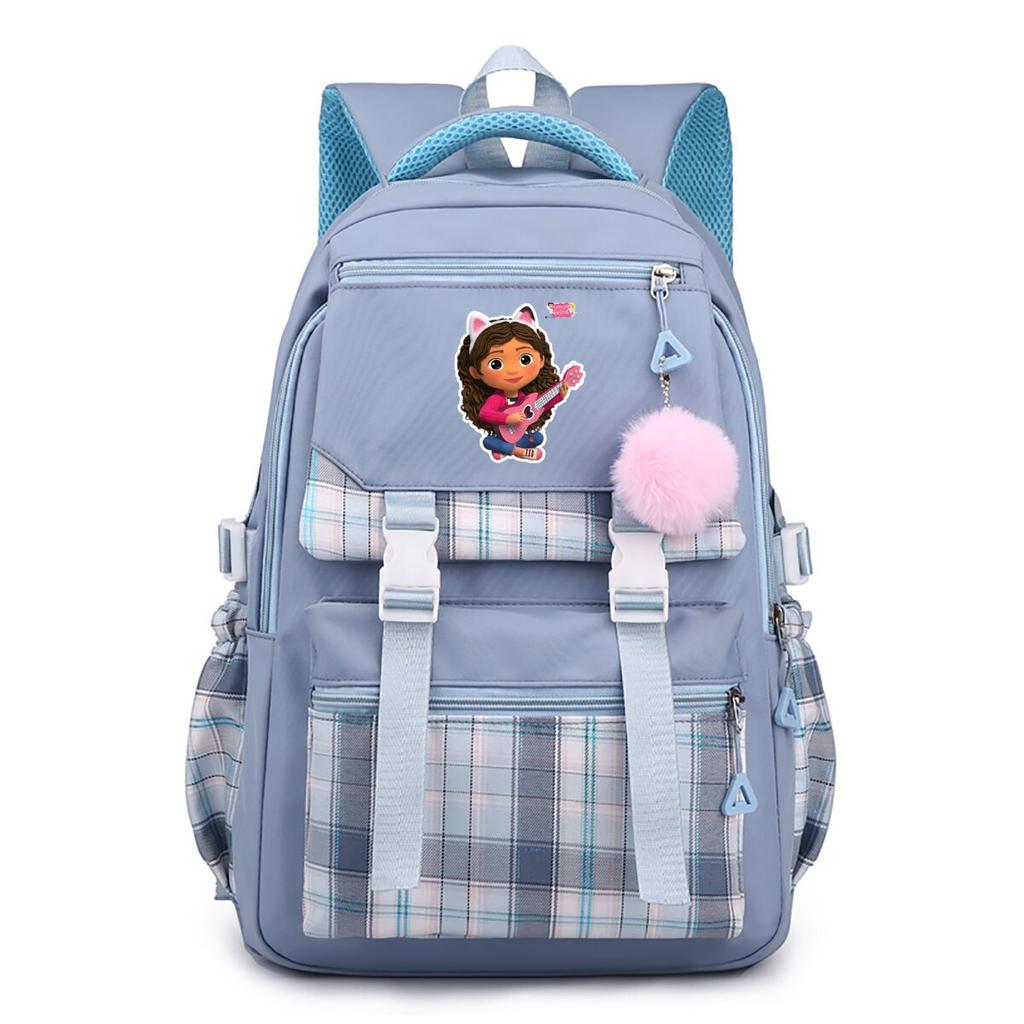 Gabys Puppenhaus Animierter Peripherer Bedruckter Rucksack College-Wind Hohe Kapazität Studenten-Schultasche