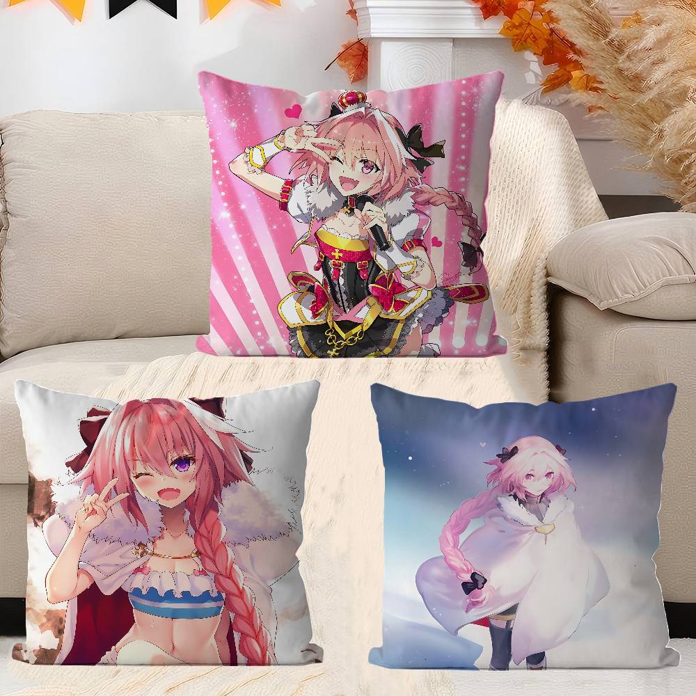 Anime Characters A-Astolfo Cushion Cover Decorative Pillow Sofa Home Decor Case Pillow Cases