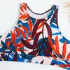 2023 Sporty High Waist Conservative Bikini Set - Double Shoulder Split Swimsuit for Women