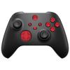 eXtremeRate Metal Red Buttons for Xbox Core Wireless Custom Accessory Kit for Xbox Series X S Aluminum Alloy ABXY and Home Key Replacement Parts