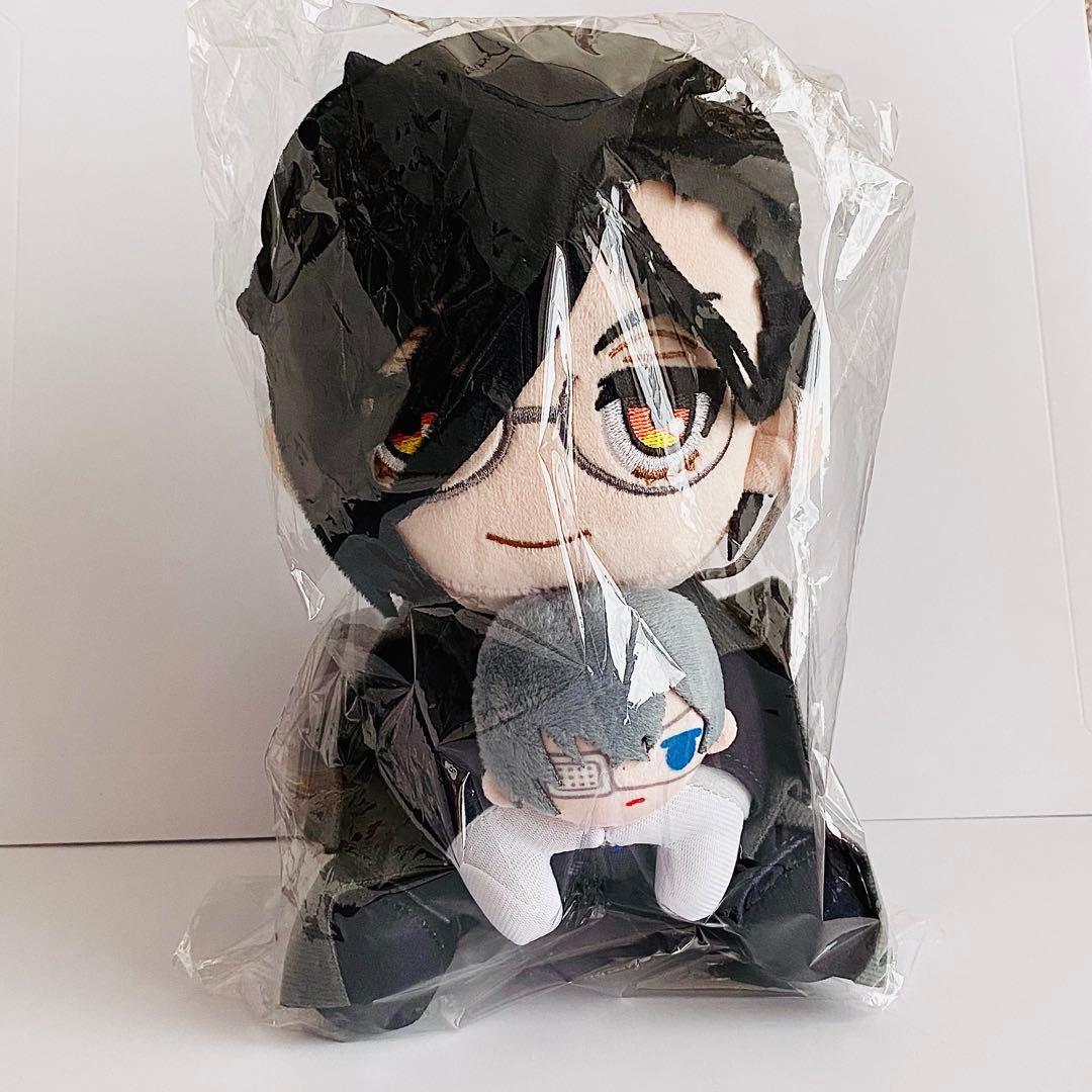 Black Butler Sebastian Michaelis Ciel Phantomhive Wachanui Plush Toy Doll