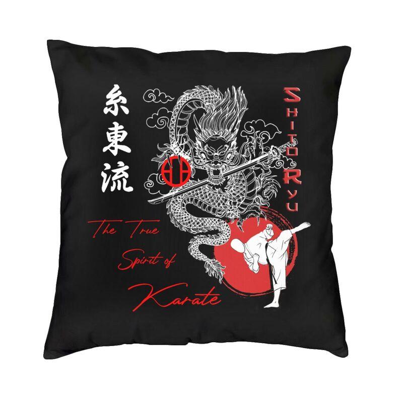 Soft Shotokan Karate Throw Pillow Cover Home Decor Custom Square Cushion Cover 40x40cm Pillowcover for Sofa