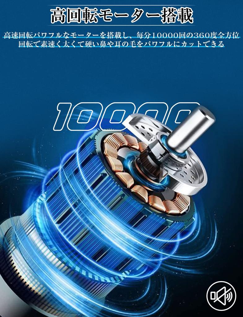 Nose Hair Trimmer with Replacement Rechargeable Low Perfect Gift for Best Friend Blades, Washable, Type-C, Noise, Stylish, Portable, Unisex,