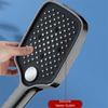 Rectangular Large Panel Pressurized Shower Head 3 Mode Rain Shower Set  Barber Shop