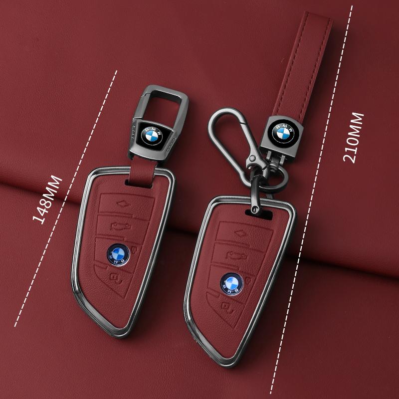 Zinc Alloy Car Key Case Cover For BMW X1 X3 X4 X5 F15 X6 F16 G30 G11 F48 F39 520 525 F30 7 Series 118i 218i 320i Car Accessories