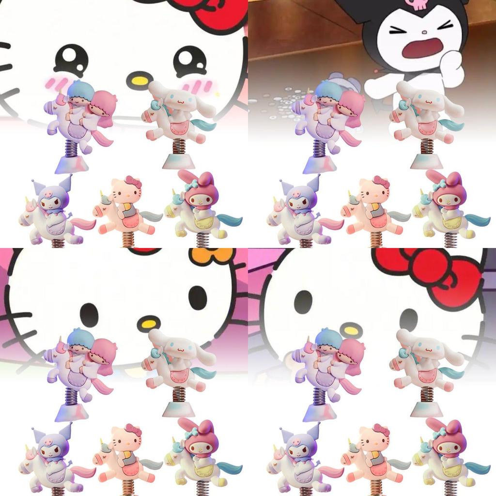 Adorable Carousel Series Pvc Figurine Featuring And