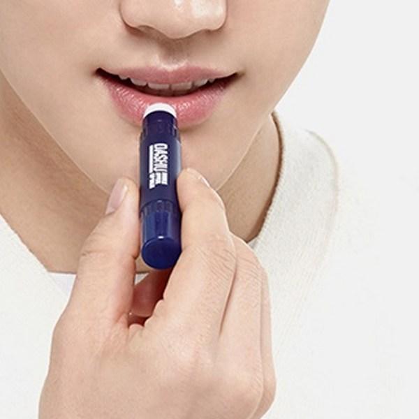 Dashu Mens Double Appeal Lip Balm 4.8g, Strawberry Flavor + Unscented, 1 Piece, Korea Best Mens Cosmetics