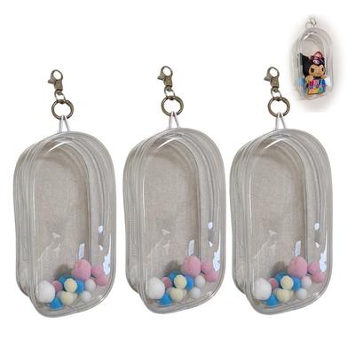 Start Side Oshinui Pouch Oshinui Pouch Ita Bag Transparent Carrying Waterproof Dustproof Doll Bag Stuffed Animal Going Out Show (Transparent Clear 3