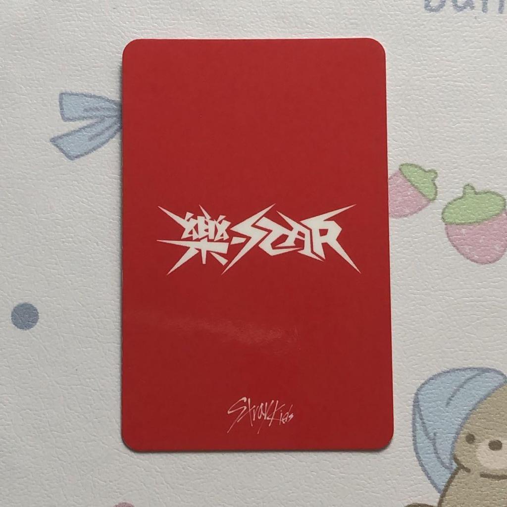 [USED] StrayKids Felix Stray Kids Raku-STAR ROCK-STAR Trading Card