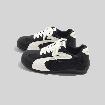 Thin-soled Dexun Shoes Versatile White Shoes Lightweight Casual Shoes Retro Fashion Women's Shoes Student Low-top Sports Shoes