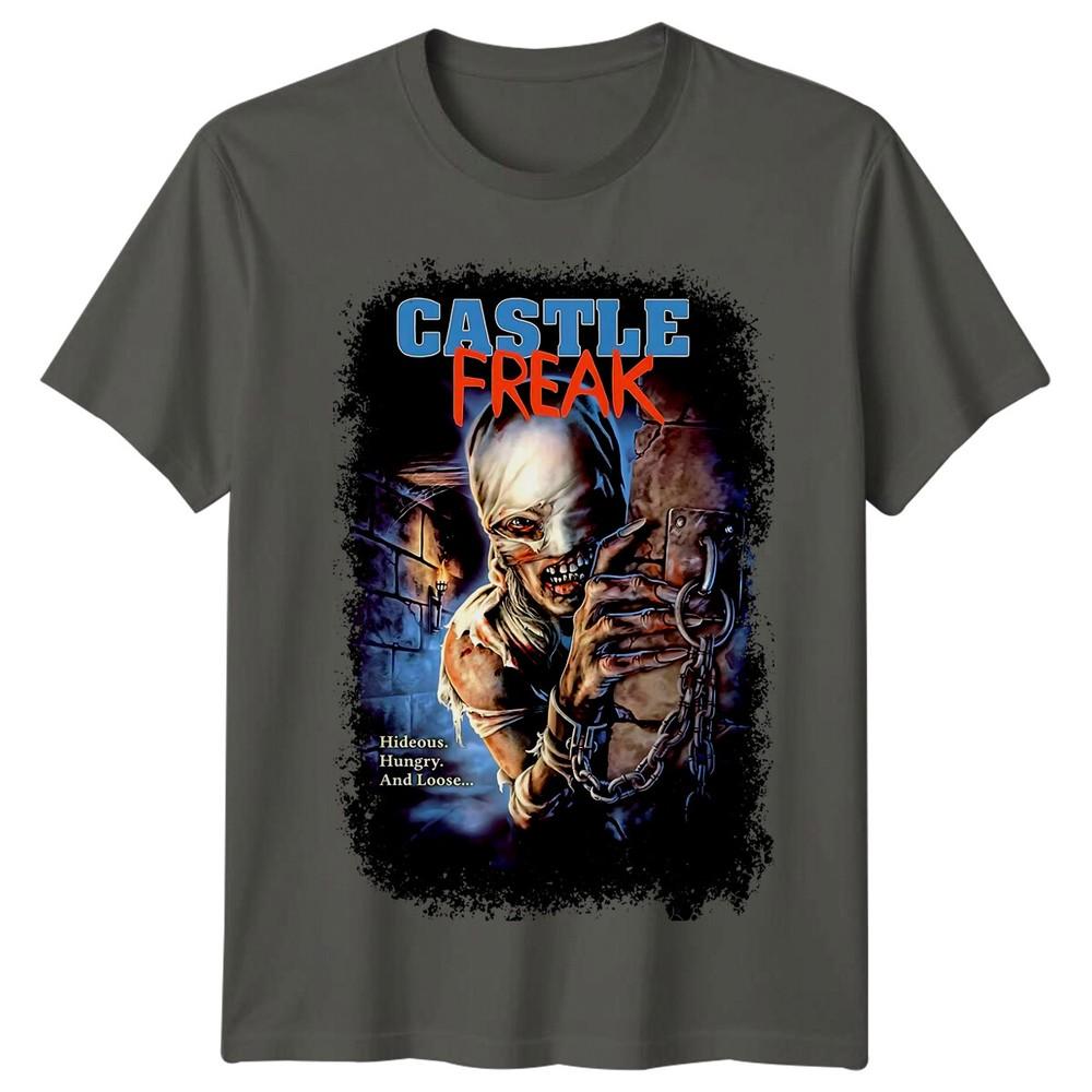 Castle Freak 1996 Movie Poster Inspired Tshirt Retro 80s Tee