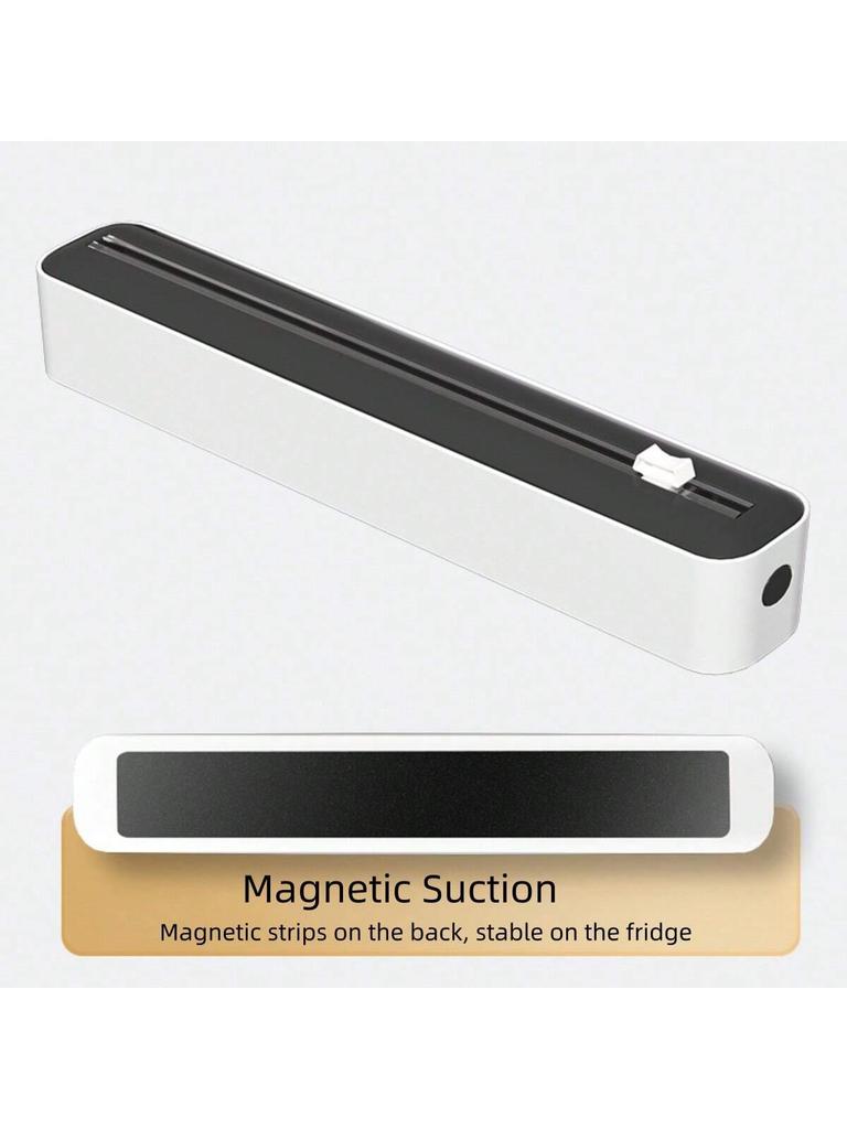 Household Kitchen Wrap Dispenser with Foil & Cling Film Cutter Box, Fresh Bag