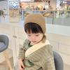 Keep Warm Knitted Beanie Hat Solid Color Baby Hat Cute Ear Protection Cap  Kids Boy Girl