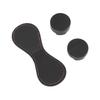 Magnetic Pocket Billiard Chalk Holder Leather Chalk Clip Billiard Pool Cue Snooker Accessory Black