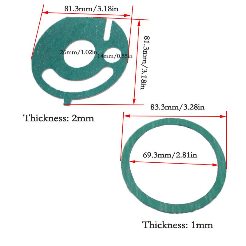 Värmare Brännare med Packning Tätningssats för Eberspacher HYDRONIC D4 D5 Parkeringsvärmare 4kW 5kW Förbränningskammare B4 B5 252216100000