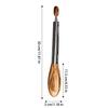 Kitchen Tongs Barbecue Tongs Olive Wood Stainless Steel Cooking Tongs & Salad Tongs for Serving Food Grilling Cooking BBQ and