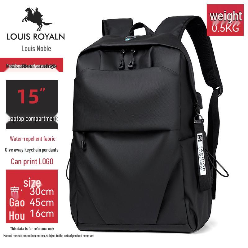 Men's Lightweight Large Capacity Travel and Laptop Backpack, Ideal for High School or College Students
