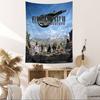 Final Fantasy Series Gaming Anime Tapestry Hippie Flower Wall Carpets Dorm Decor Wall Hanging Home Decor