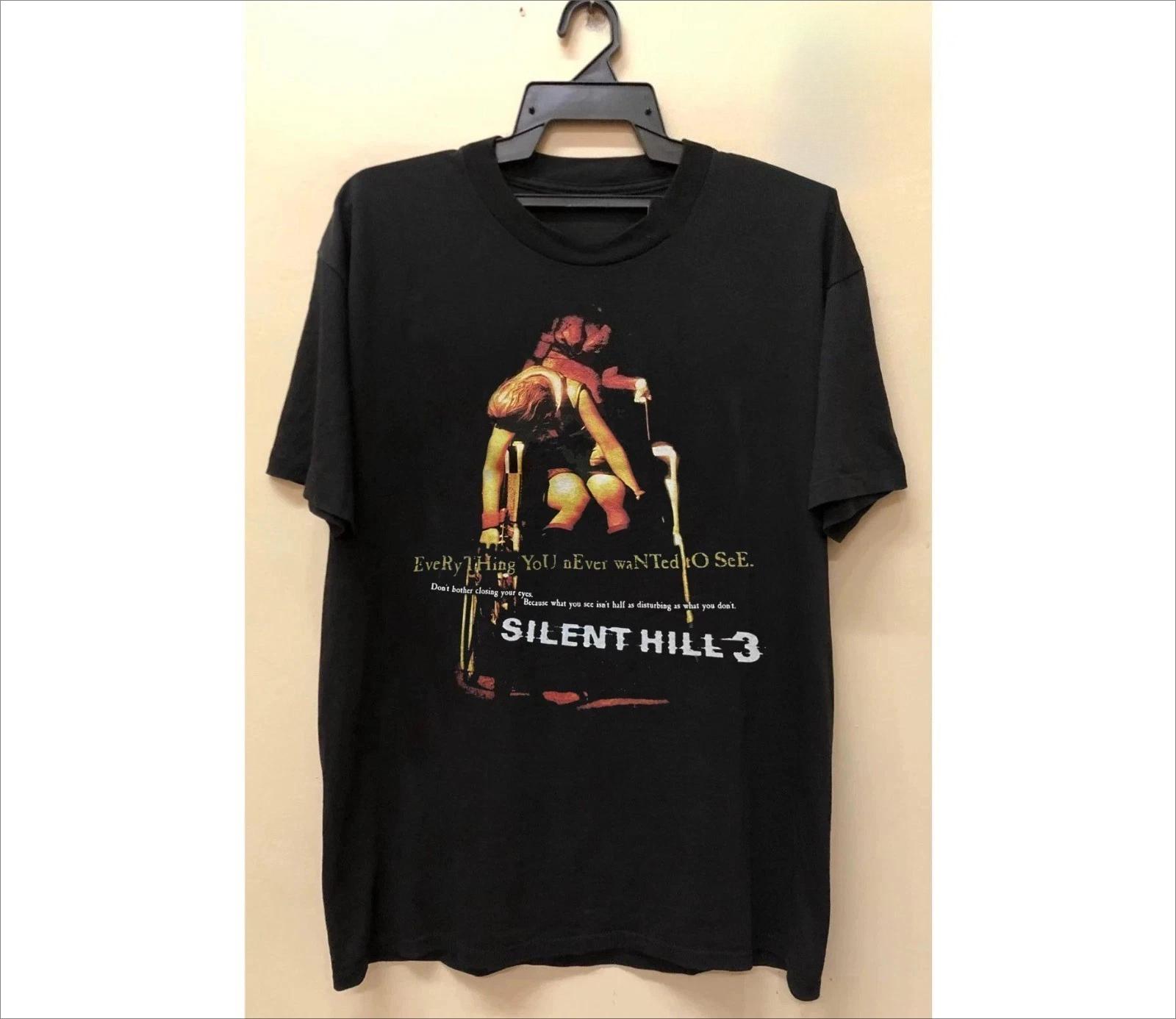 

Summer Men s Horror Game Letter Portrait Printed Round Neck T-shirt Couple Neutral Outdoor Street Soft Breathable Short Sleeve 4XL