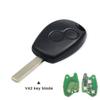 KEYYOU 433MHz 2 Button Remote Control Key For Renault Duster Modus Clio 3 Twingo DACIA Logan Sandero Kangoo PCF7947 PCF7946 Chip