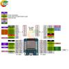 ESP32 D1 Mini ESP-32 WiFi+Bluetooth Development Module Board Base on ESP8266 Fully Functional Compatible for WeMos D1 Mini