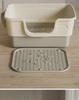 Giant Semi-Enclosed Anti-Splash Deodorizing Cat Litter Box with Mat