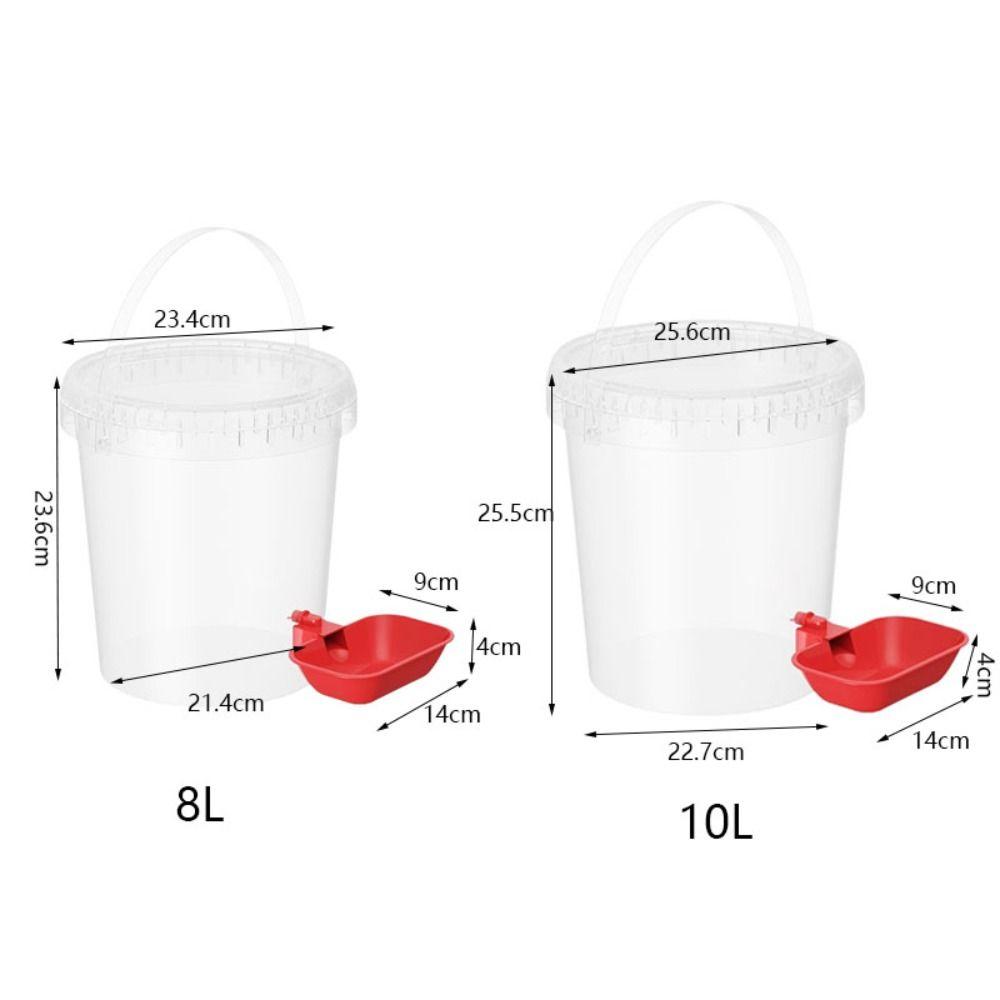 8/10 L Dog Water Feeder Safe Automatic Cat Water Dispenser Removable Lagre Capacity Silent Pet Water Fountain Holiday
