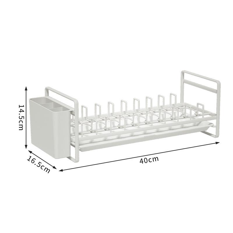 

Kitchen Cabinet Built-In Dish Rack and Plate Divider Storage System