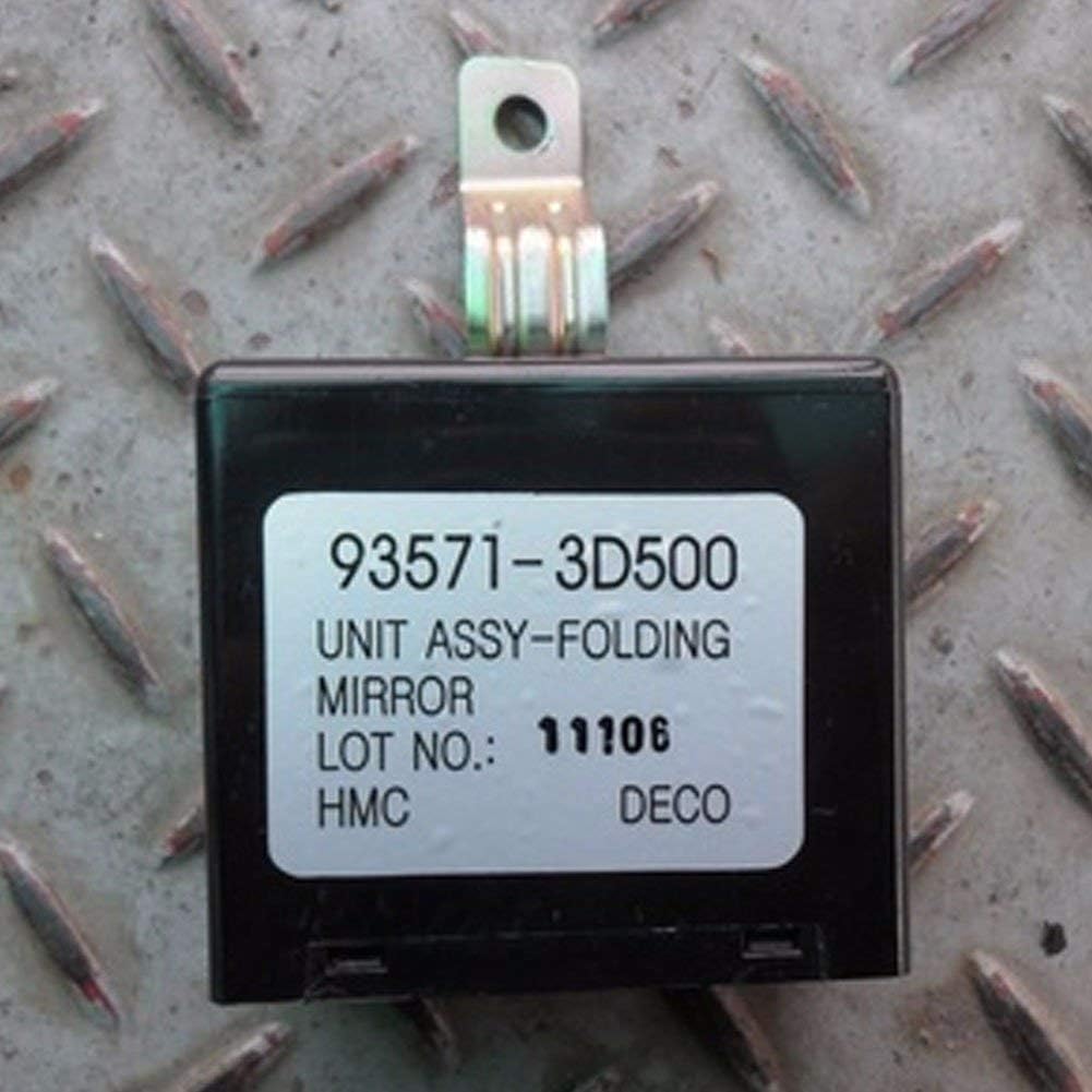 

Оригинальный блок OEM 93571-3D500 — складывающееся зеркало с электроприводом / 935713D500 для Hyundai Sonata 02-03