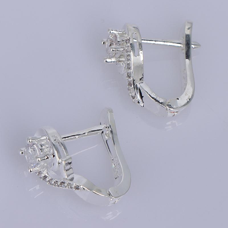 Weight Loss Earrings Cubic Zirconia Earrings Acupoint Stimulation Fat Burning