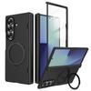 360° Rotating Magnetic Bracket Holder Hinge Magsafe Case for Samsung Galaxy Z Fold 7 6 Tempered Screen Glass Film Protect Wireless Charging Hard Cover