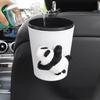 Cartoon Panda Car Trash Bin Can Cute Garbage Storage Bucket Large Auto Rubbish Bag  Auto Outlet