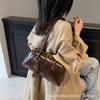 Premium texture retro baseball bag women's autumn and winter casual versatile shoulder bag large capacity hand bag