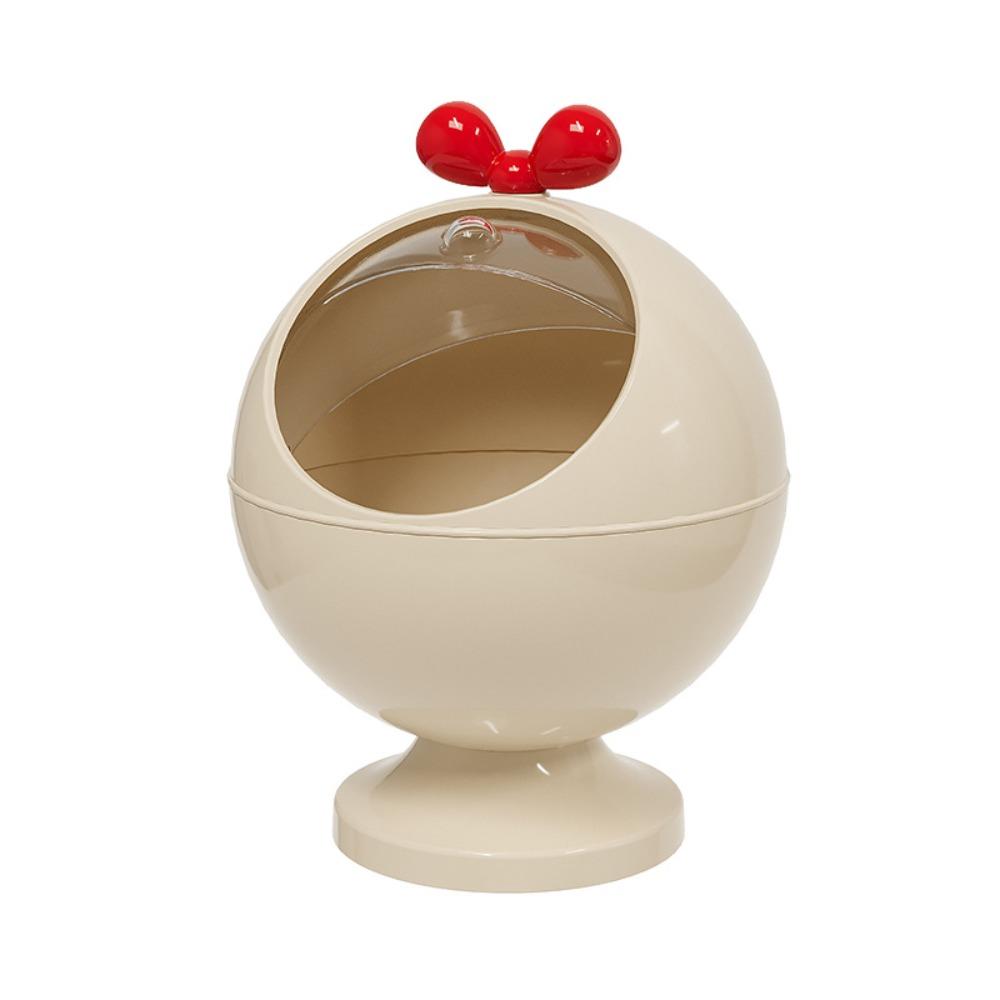 Round Fruit Tray with Lid Food Container New Snack Box  Home