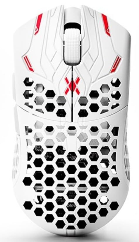 

Finalmouse Ultralight X Pro Aceu gaming size Finalmouse Ultralight gaming honeycomb mouse, small, X, mouse, ultra-light design, white/red