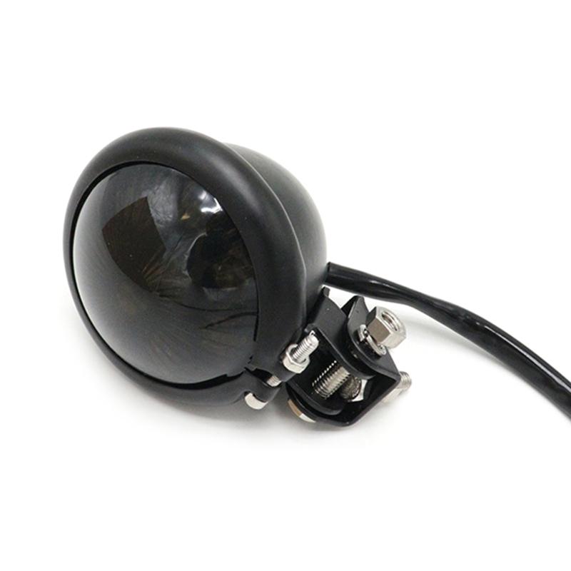 Brake Tail Light Replacement 12V 10W Vintage Round Light for GN125 CG125