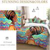 Tribal Woman Duvet Cover Colorful Ethnic African Woman Comforter Cover Pillowcase Double Queen King Size Polyester Qulit Cover