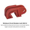 MCCB Circuit Breaker Lockout with Tool-Free Air Switch LOTO Device Safety Lock for Power Repair and Maintenance Task