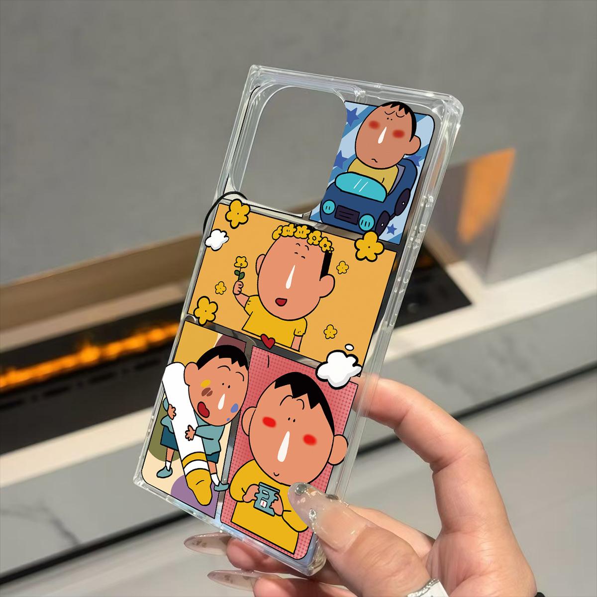 

Clear Square Back Tube Case Protection For iPhone 14 Pro Max 13 12 16 ProMax 11 15 Plus Anti-Oxygen,Shattered A-Dad Pattern Casing iphone 11 ProMax