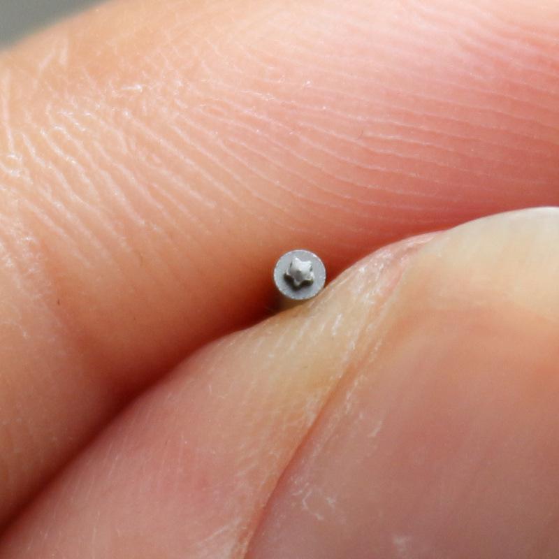 Original Precision Screwdriver for iPhone X/8/7: Triangle Y0.6, Five-star 0.8, Phillips 1.2 Bit Heads