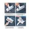 Cat Hair Remover Brush Large Pet Fluff Roller Portable Washable Cat Dog Lint Furniture Sofa Cleaning Tool Reusable Self-cleaning